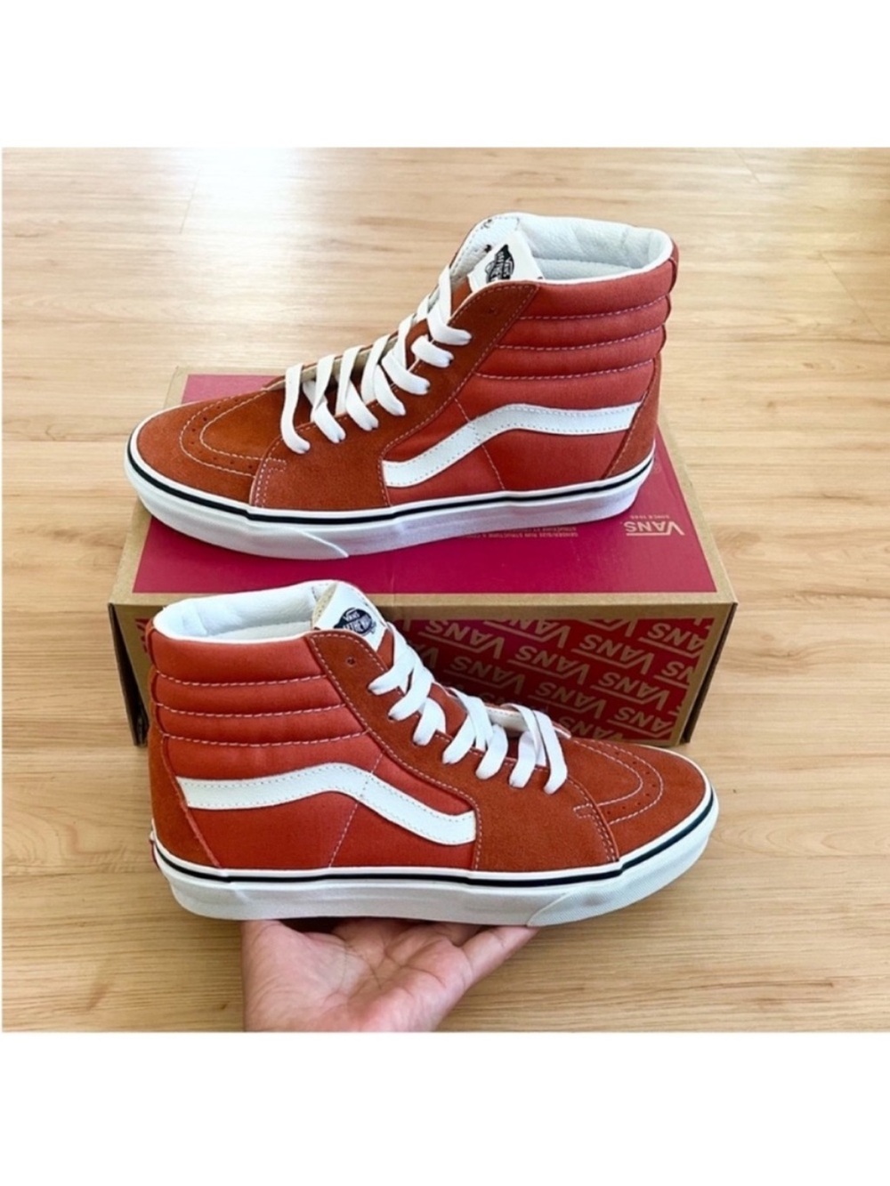 Vans SKS-Hi Suede Canvas Women 9.5 US Mens 8.0 US